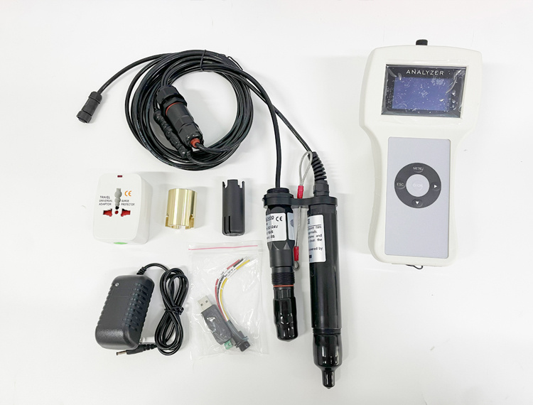 DO PH Temperatur Sensors O2 Meter Dissolved Oxygen PH Analyzer (2)
